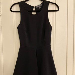 Kendall & Kylie Black Open Back Mini Dress in Size Small